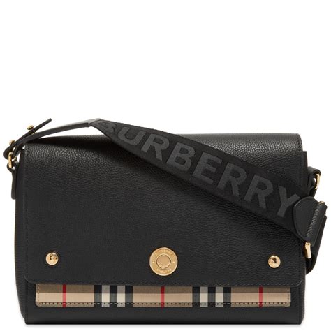 burberry black note bag|Note Bag in Black .